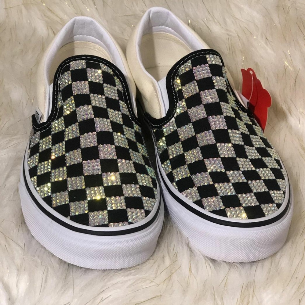 Bling Slip On Vans